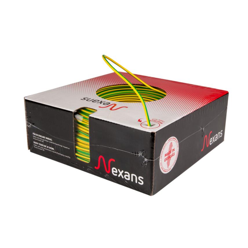 EQ Easy H07Z1-U 450/750V 2,5 Yellow/green