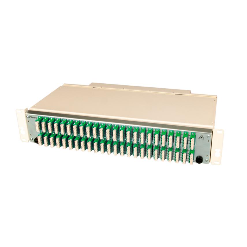 19 inch Fibre optic subrack D240 with adapters