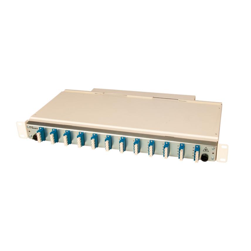 19 inch Subrack 1U 48SM LC/UPC with adapter