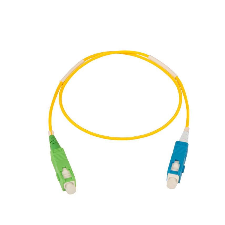 Kytkentäkaapeli-Kuitu 1SM SC/UPC-SC/APC 10m, Keltainen